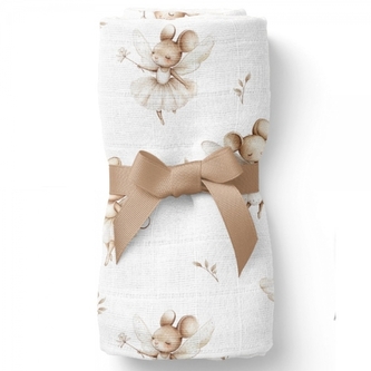 Bambusová plenka lux, 75x75cm, Myšky