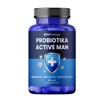 MOVit Probiotika ACTIVE MAN, 90 kapslí