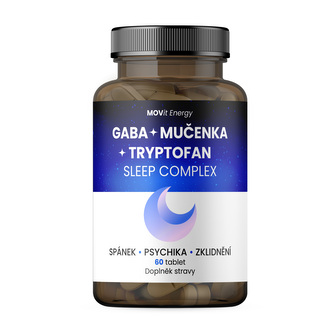 MOVit Sleep Complex GABA + Tryptofan + Mučenka, 60 tablet