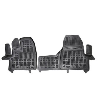 Gumové autokoberce Ford Transit / Tourneo Custom 2018- (2 místa, automat) Gumové autokoberce Ford Transit / Tourneo Custom 2018- (2 místa, automat)