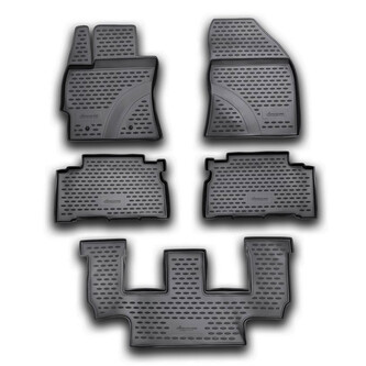 Gumové autokoberce Toyota Verso 2009-2013 (7 míst)