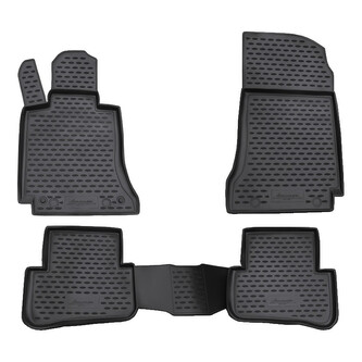Gumové autokoberce Mercedes C-Class W204 2007-2014
