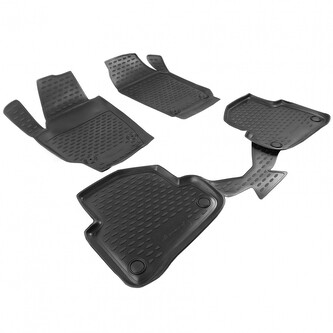 Gumové autokoberce Škoda Fabia II. 2007-2014