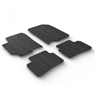 Gumové autokoberce Kia Stonic 2017- Gumové autokoberce Kia Stonic 2017-