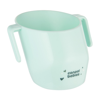 Canpol babies Hrneček tréninkový SMART 180 ml 12m+ tyrkysový