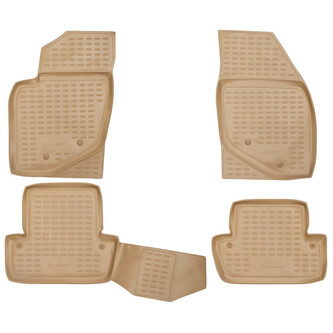 Gumové autokoberce Volvo S60 2000-2010 (béžové)