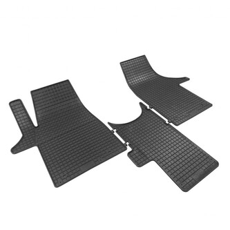 Gumové autokoberce VW Transporter T5/T6 2003-2021 (přední, 2 místa)