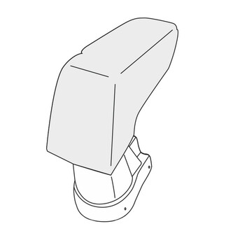 Loketní opěrka Seat Ibiza 2008-2017 (pouze adaptér)