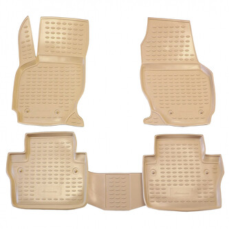 Gumové autokoberce Volvo XC70 2007-2016 (béžové)