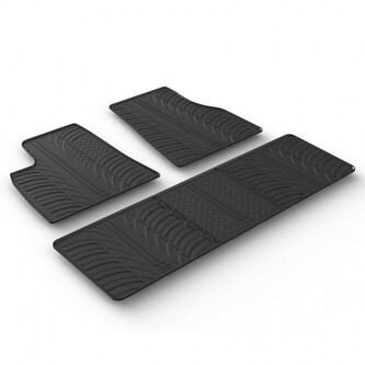 Gumové autokoberce Tesla Model S 2016-