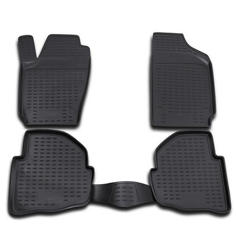 Gumové autokoberce VW Polo 2001-2009 Gumové autokoberce VW Polo 2001-2009