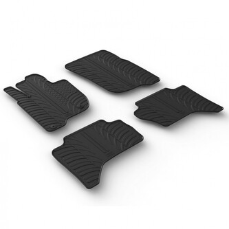 Gumové autokoberce Mitsubishi L200 2015-