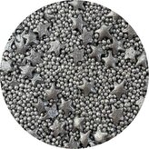 Cukrové zdobení stříbrné hvězdy 1kg - I LOVE CAKES