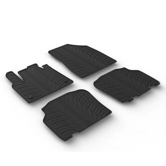 Gumové autokoberce Nissan Townstar 2021- (5 míst)