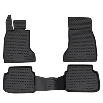 Gumové autokoberce BMW 7 2008-2015 (F02, prodloužená verze)