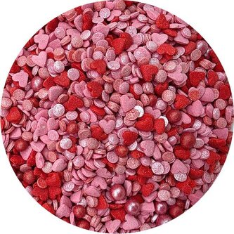 Cukrové zdobení Melodie dvou srdcí 80g - I LOVE CAKES