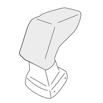 Loketní opěrka Ford C-Max 2010-2019 (pouze adaptér)