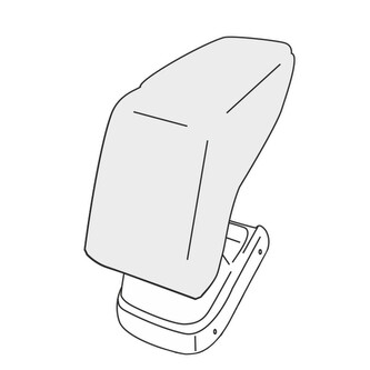 Loketní opěrka Honda Jazz 2008-2014 (pouze adaptér)