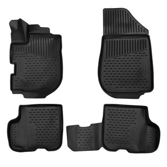 Gumové autokoberce Dacia Logan 2016-2020 (po faceliftu)