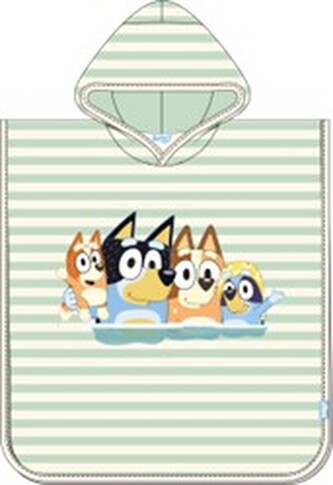 Plážové pončo 65 x 65 cm Bluey