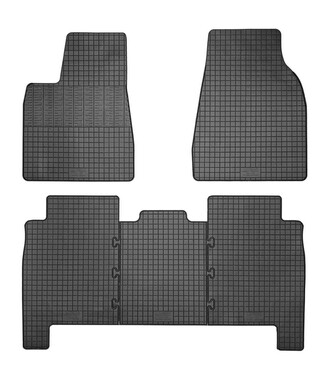 Gumové autokoberce Tesla Model X 2015-