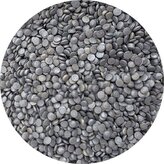 Cukrové zdobení stříbrné konfety 80g - I LOVE CAKES