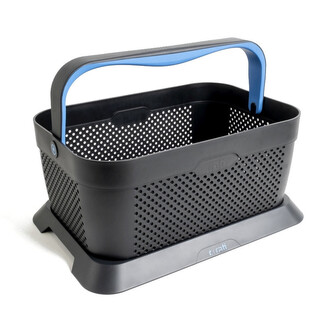 Luxusní nákupní košík Rati Basket (modrý) Luxusní nákupní košík Rati Basket (modrý)