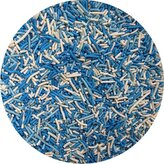 Cukrové zdobení tyčinky modro-bílý mix 80g - I LOVE CAKES