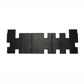 Gumové autokoberce Ford Tourneo Custom 2012-2018 (3. řada, střed šedý)