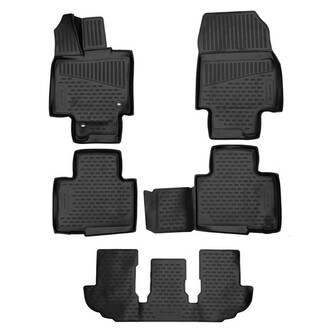 Gumové autokoberce Toyota Highlander 2020-2024 (7 míst)