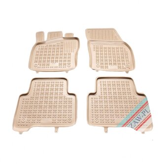 Gumové autokoberce VW Tiguan 2016-2023 (béžové) Gumové autokoberce VW Tiguan 2016-2023 (béžové)