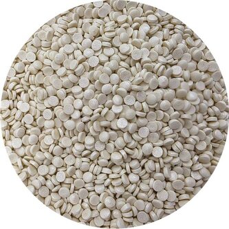 Cukrové zdobení bílé perleťové konfety 80g - I LOVE CAKES