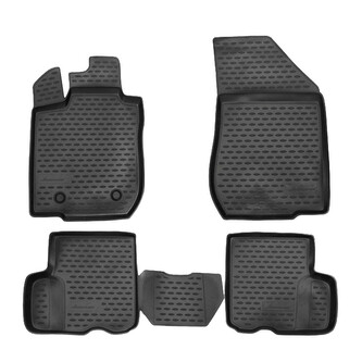 Gumové autokoberce Dacia Logan 2006-2013 (MCV, 7 míst)