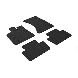 Gumové autokoberce Porsche Macan 2014-2023 Gumové autokoberce Porsche Macan 2014-2023