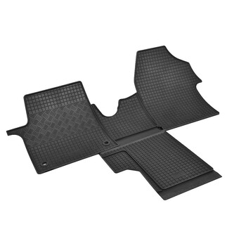 Gumové autokoberce Fiat Scudo 2022- (přední, 2 místa, LUX+tunel)