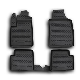 Gumové autokoberce Fiat 500 2007-2024 Gumové autokoberce Fiat 500 2007-2024