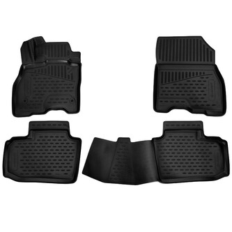 Gumové autokoberce Nissan Leaf 2010-2017 Gumové autokoberce Nissan Leaf 2010-2017