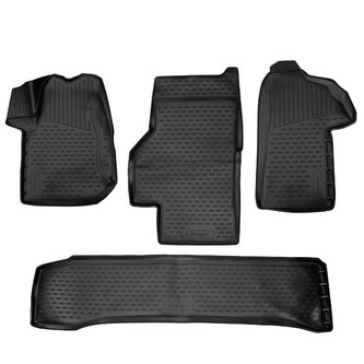 Gumové autokoberce Nissan Interstar 2022-2024 (6 míst)