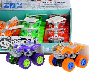 Čtyřkolka na setrvačník displej 12ks 36x28,5x8cm, Box