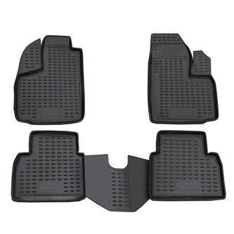 Gumové autokoberce Fiat Doblo 2001-2010 (5 míst)