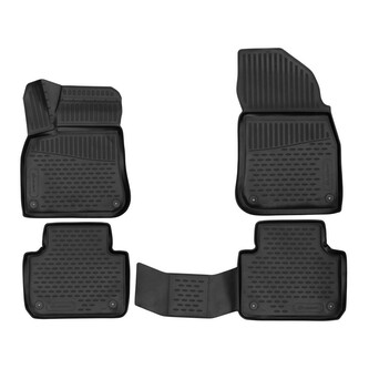 Gumové autokoberce Hyundai Santa Fe 2018-2020 (rozteč fixací 40,5cm)