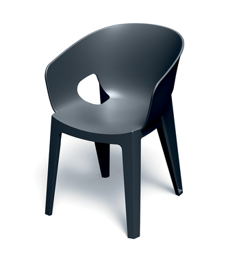 Židle s područkami PREMO 560x590x810 - barva: uhelná