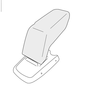 Loketní opěrka Nissan Juke 2020- (pouze adaptér)