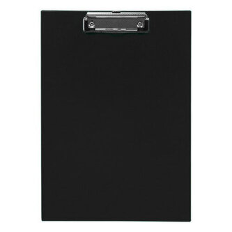 Jednodeska A4 PP s klipem černá