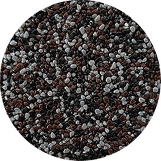 Tekutá podlaha 15,91 kg kbelík černá & šedá & hnědá