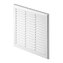 Mřížka větrací s rámem a síťovinou 190 × 190 mm