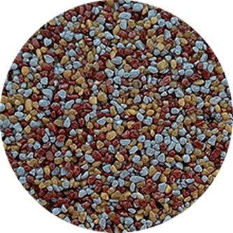 Tekutá podlaha 15,91 kg kbelík červenohnědá & okrová & šedá