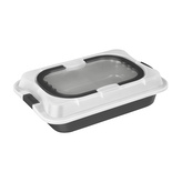 BERLINGERHAUS Plech na pečení s víkem přenosný Antracit Collection BH-8694