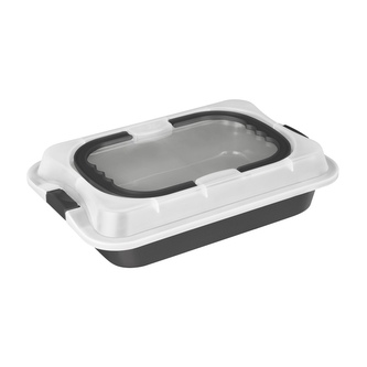 BERLINGERHAUS Plech na pečení s víkem přenosný Antracit Collection BH-8694