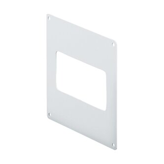 Příruba nástěnná 110 × 55 mm bílá